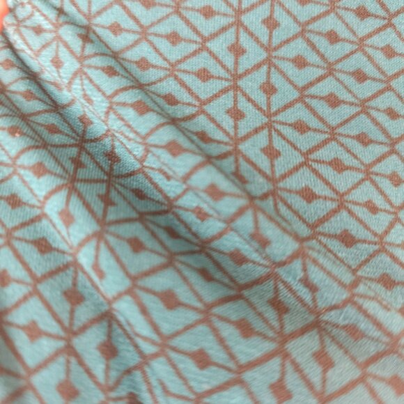 Preppy Fairycore Casual Cottage Cabin Preppy Peasant T-Shirt Dress Green LG - Picture 6 of 14